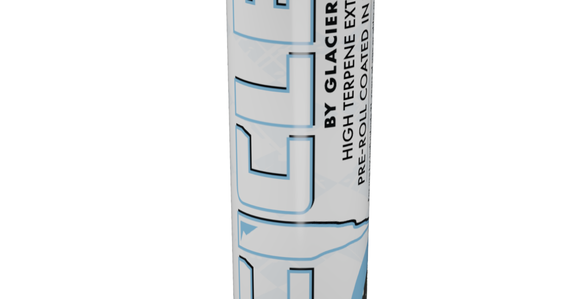 Glacier PreRoll Tube Icicles LAD Single Tube nobg