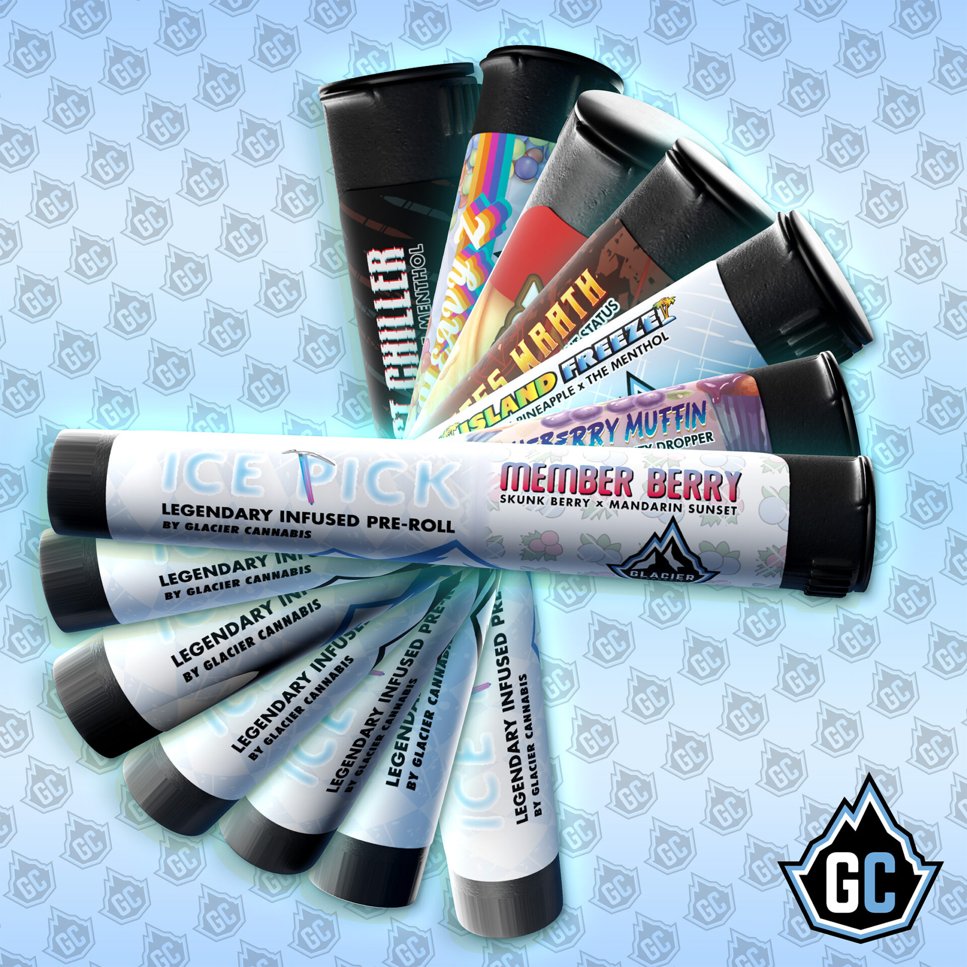 Glacier Ice Pick - Legendary Infused Pre-Roll