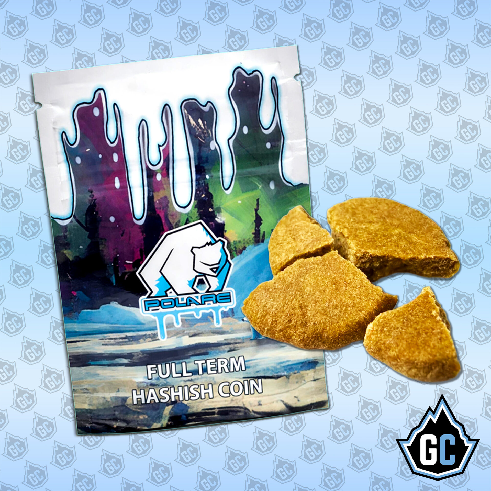 Glacier x Polare Full Term Nepalese Hash Coin